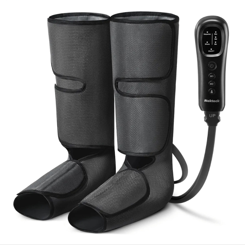 Nekteck Leg Massager with Air Compression for Circulation and Relaxation